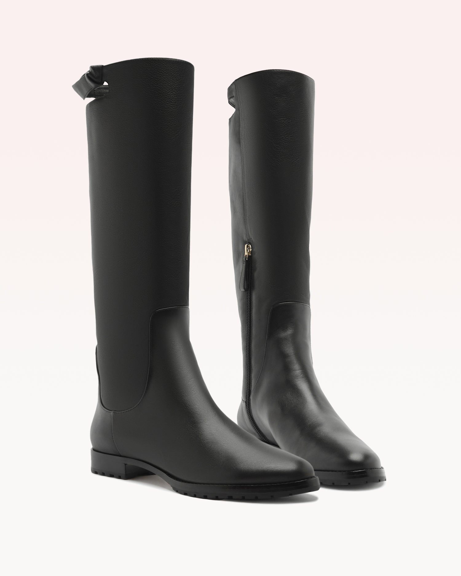 Asymmetric Clarita Saddlery Boot Black Boots F/25
