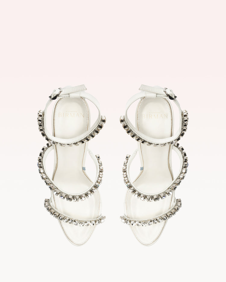 Alexa Crystals Bridal 100 White