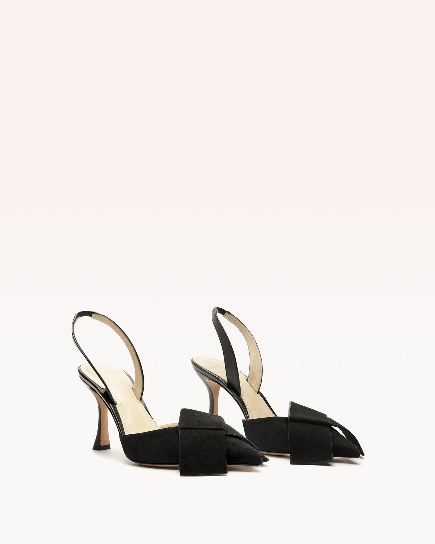 Bonny 85 Suede Black Pumps P/24