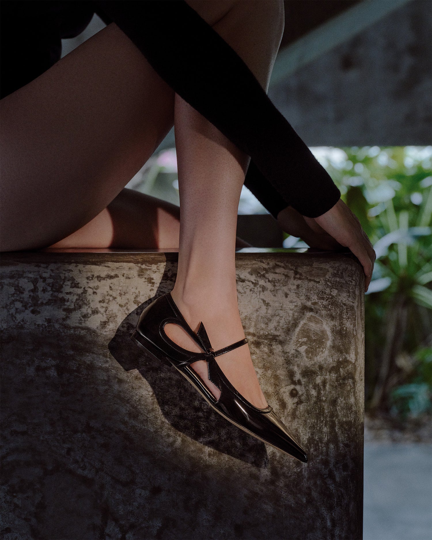 Luita Flat Black Flats F/25