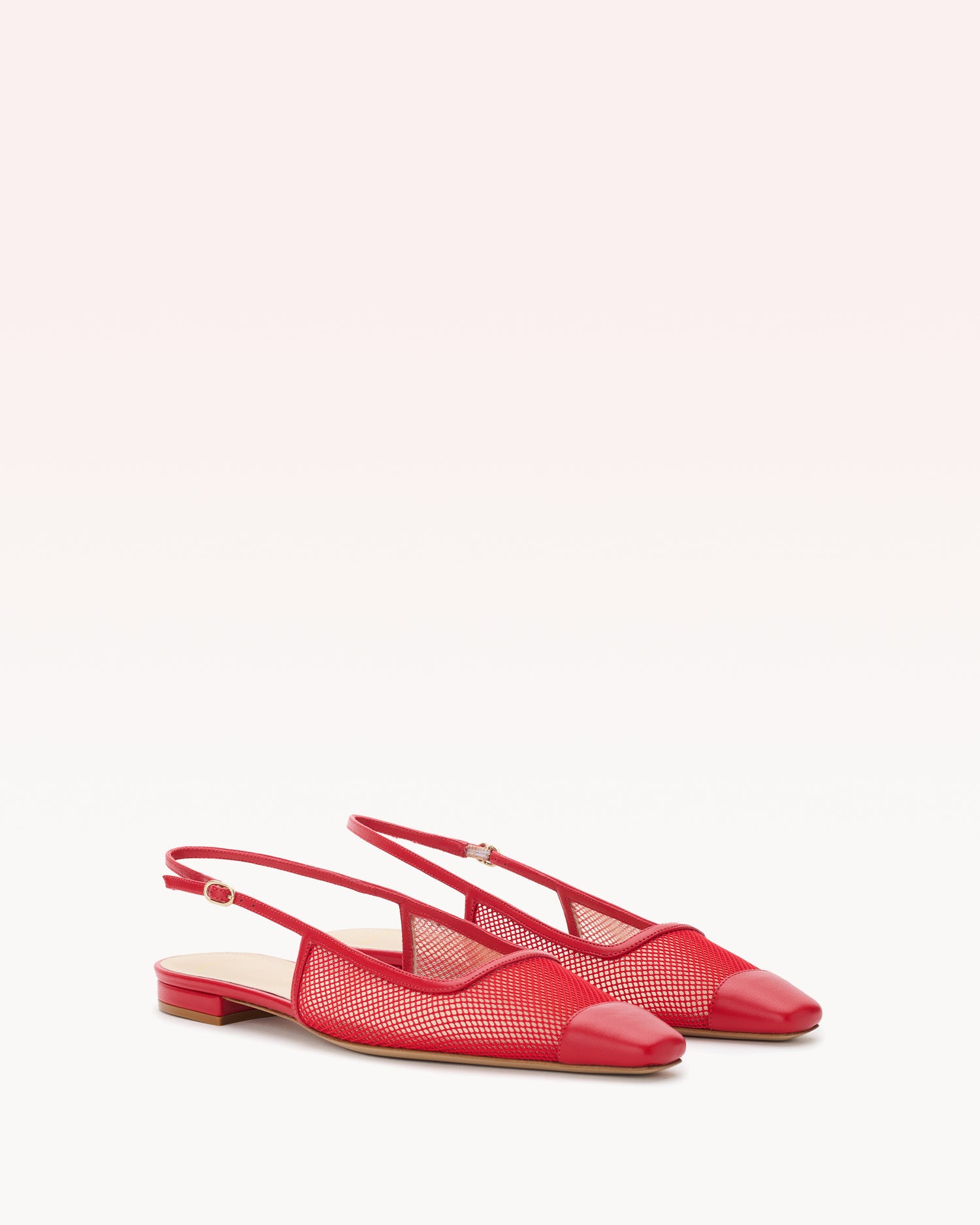 Olivia Mesh Flame Flats S/25