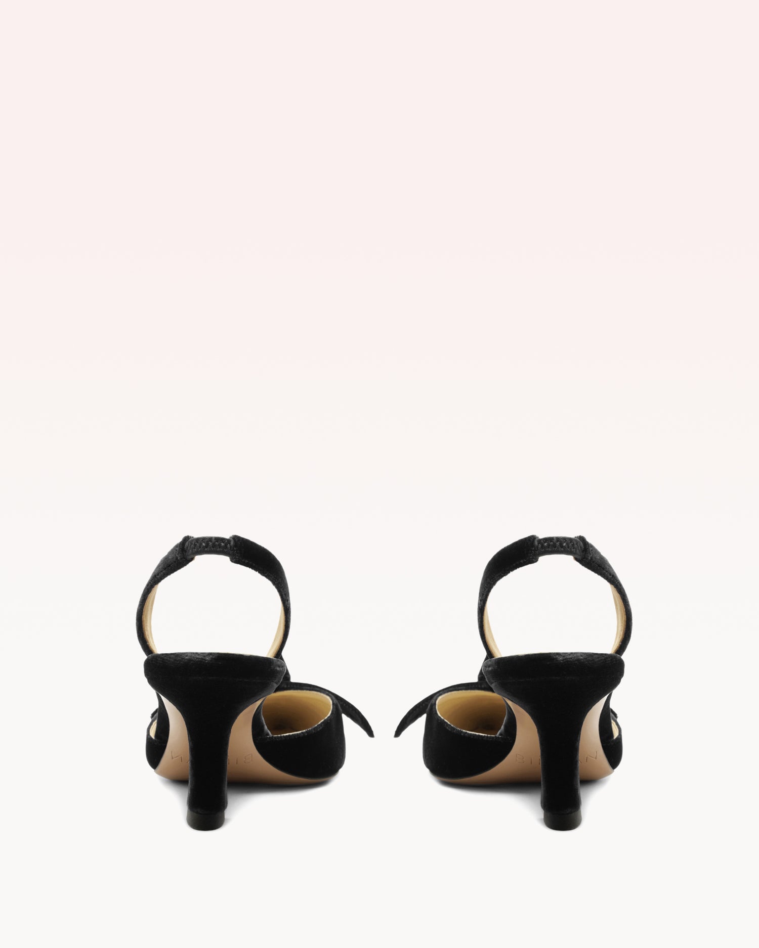 Clarita Bell Slingback 60 Black Pumps F/25