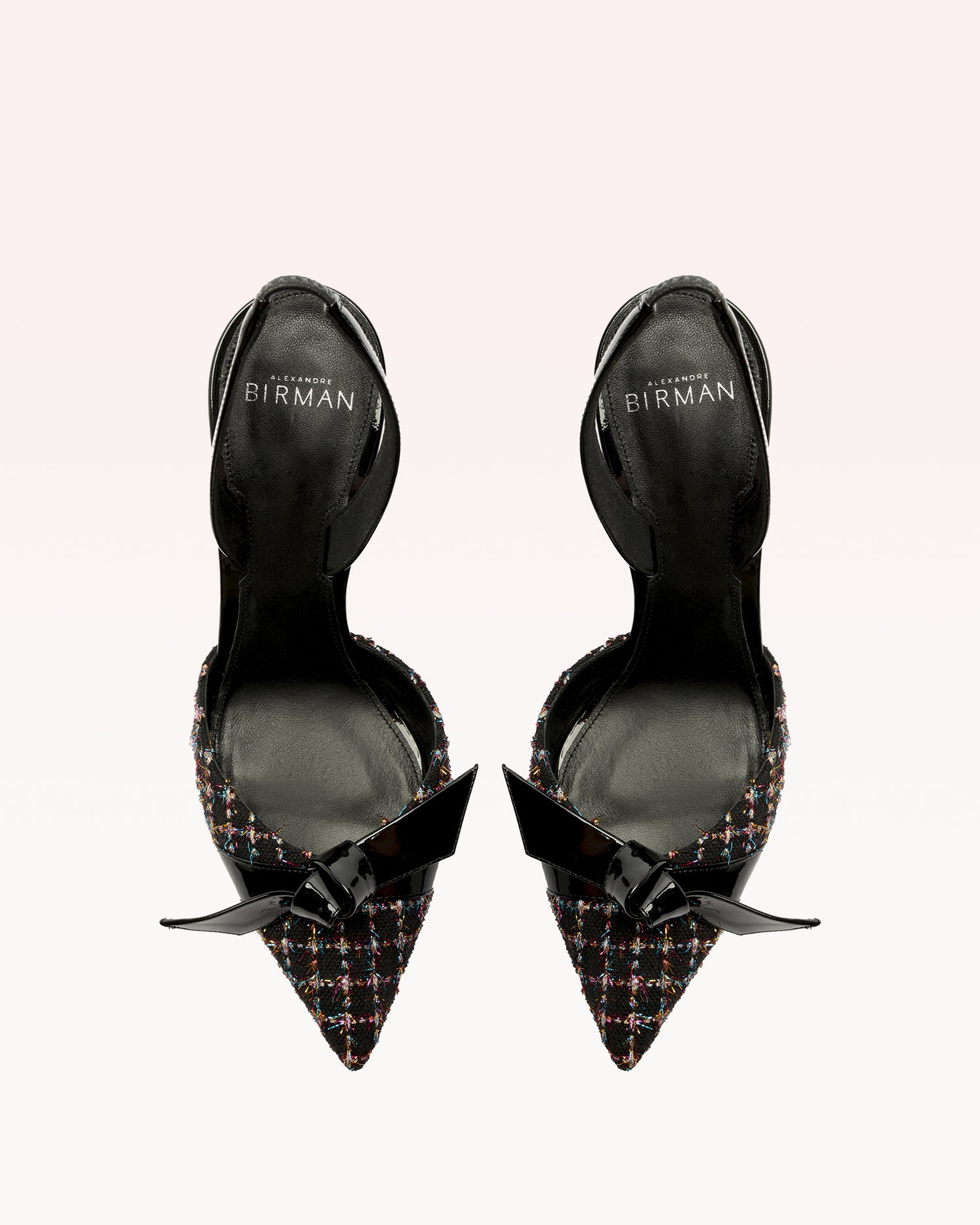 Clarita Bell Slingback 85 Tweed Multicolor Pumps P/24