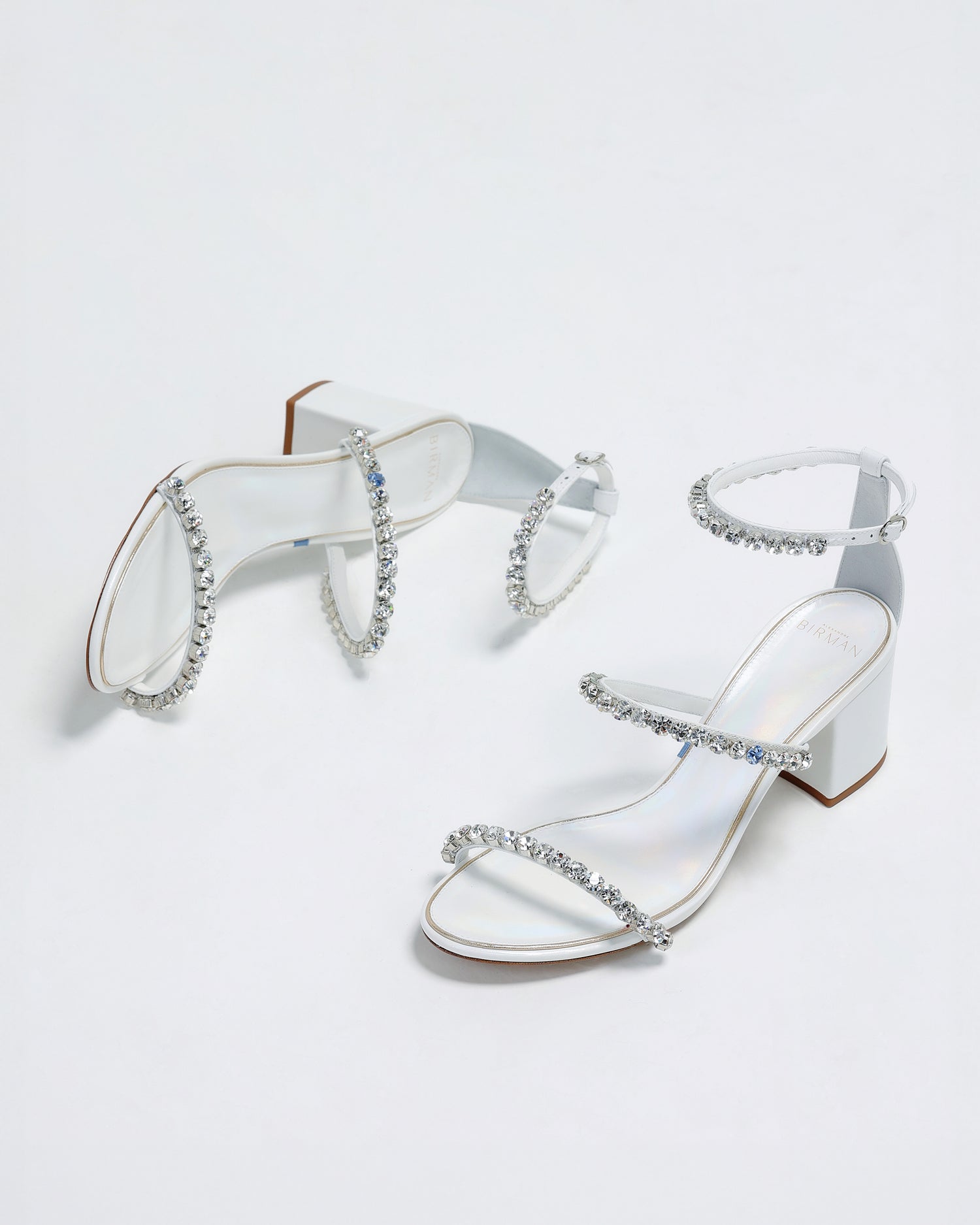 Alexa Crystals Bridal 60 White Sandals Bridal