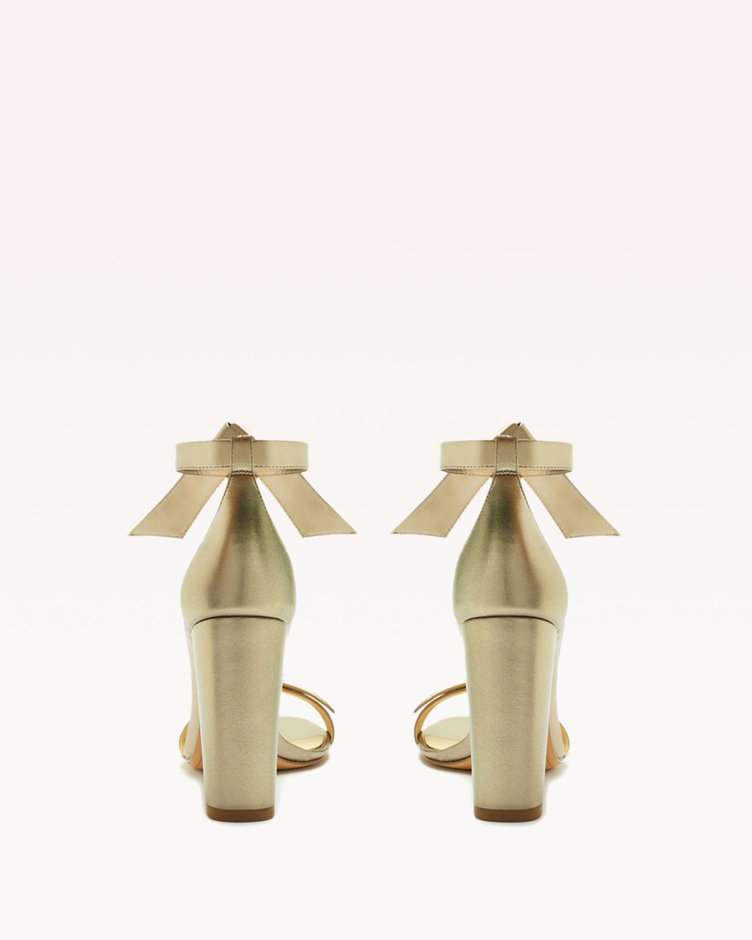 Clarita Block 90 Metallic Luna Sandals Core