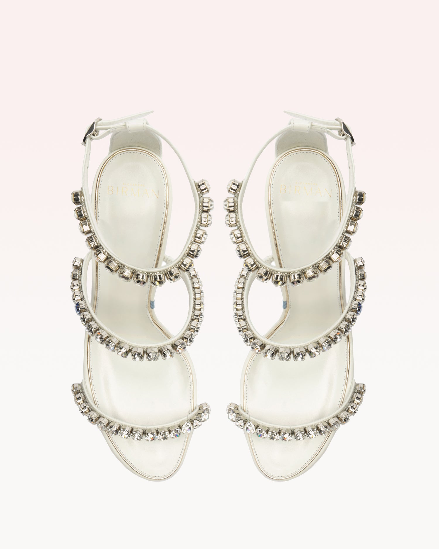 Alexa Crystals Bridal 90 White Sandals Bridal
