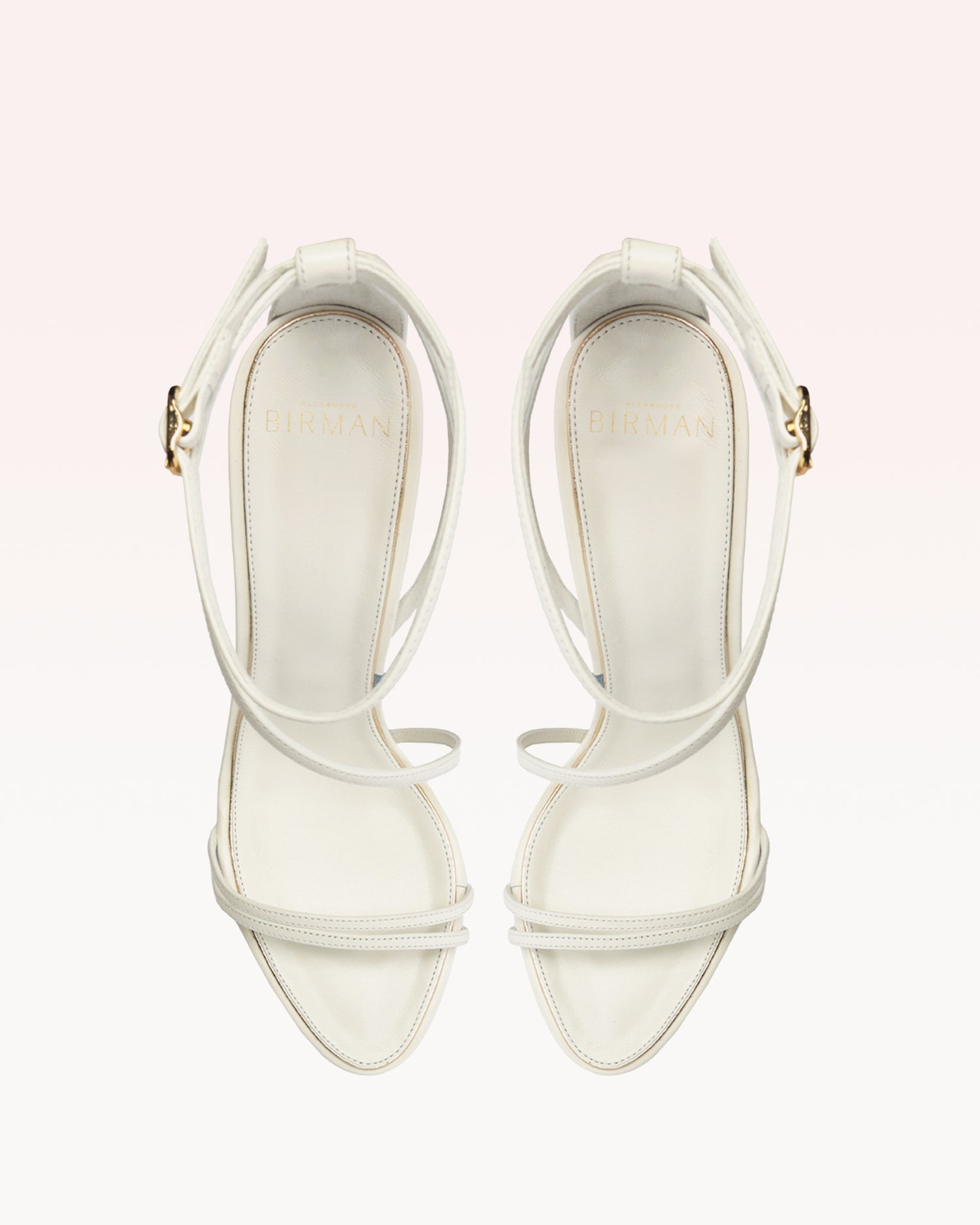 Kendal Bridal 100 White & Golden Sandals Bridal