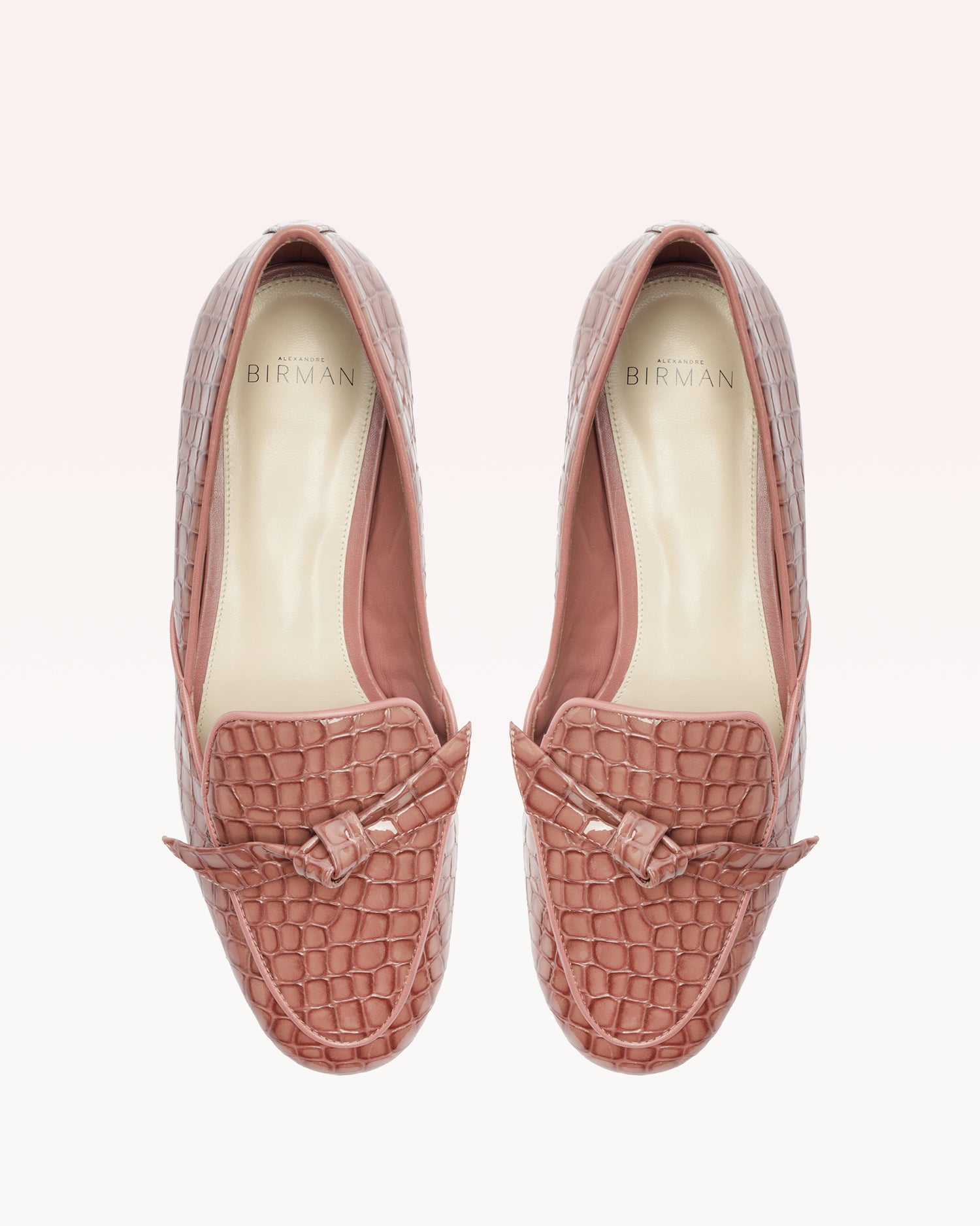 Clarita Belgian Crocco Loafer Clay Loafers P/24
