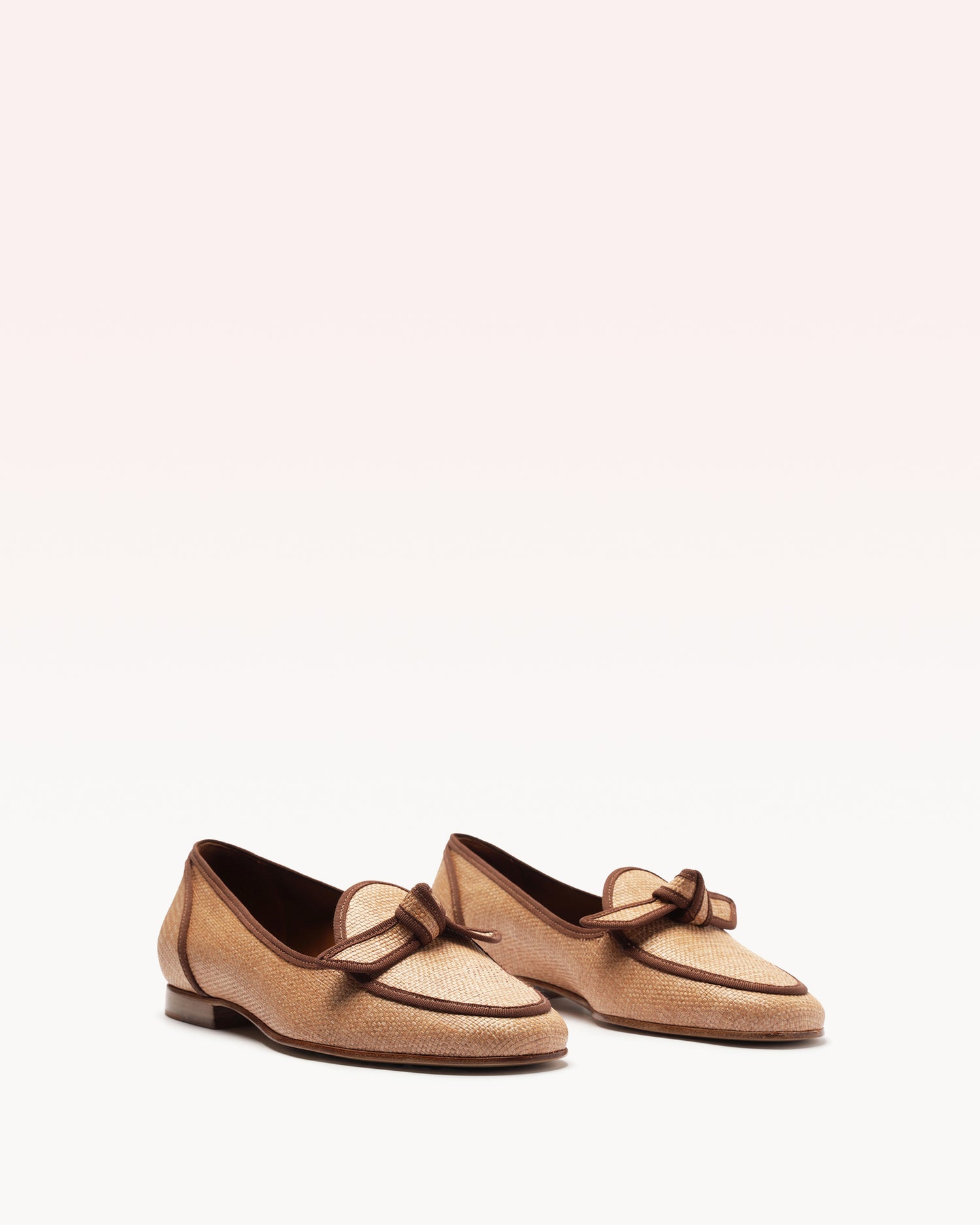Grosgrain Raffia Loafer Loafers R/25