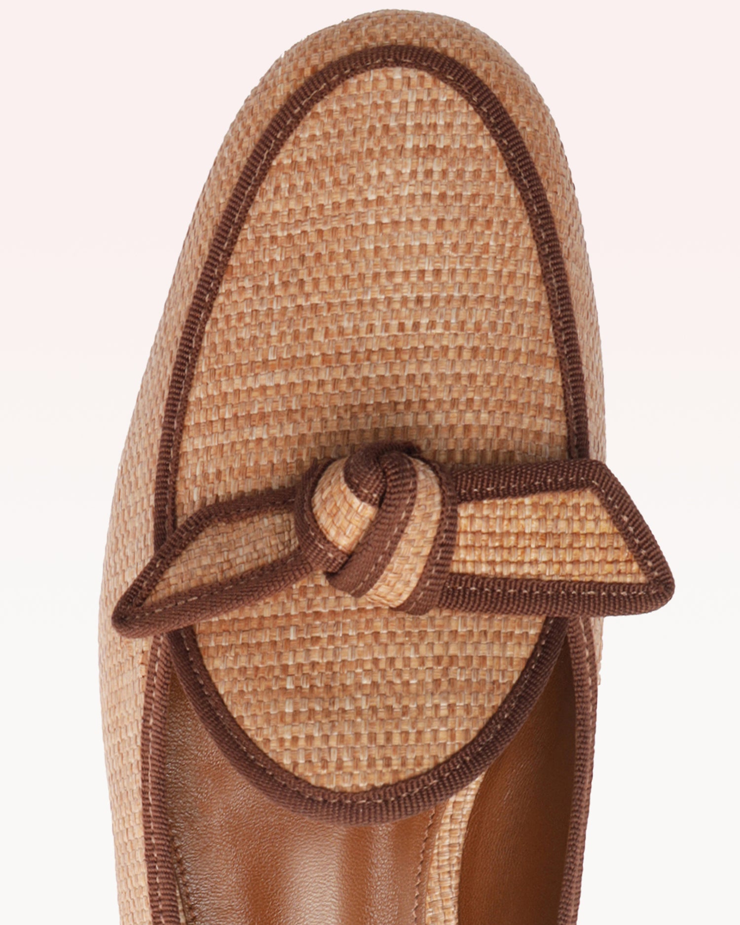 Grosgrain Raffia Loafer Loafers R/25