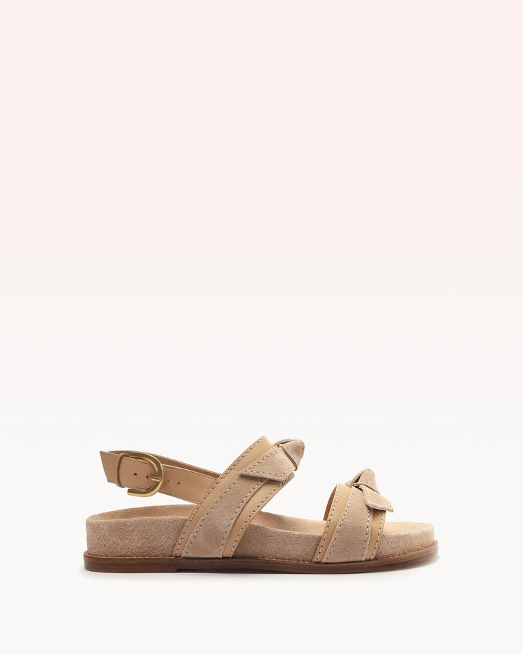 Clarita Sport Sandal Suede Beige