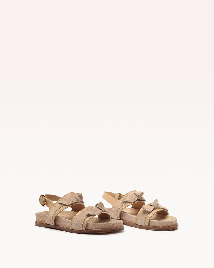 Clarita Sport Sandal Suede Beige