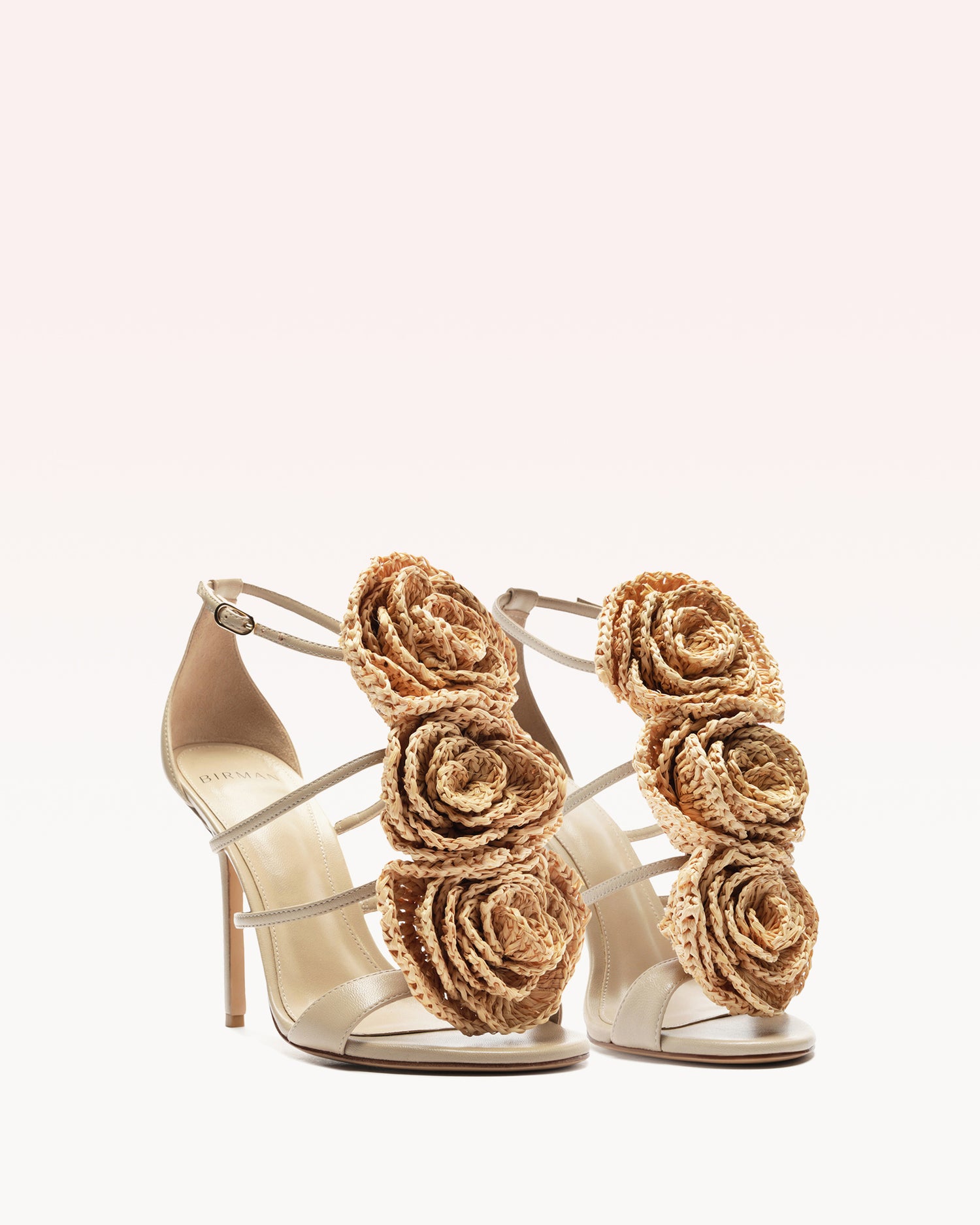 Sadie Flower 100 Raffia Sandals R/25