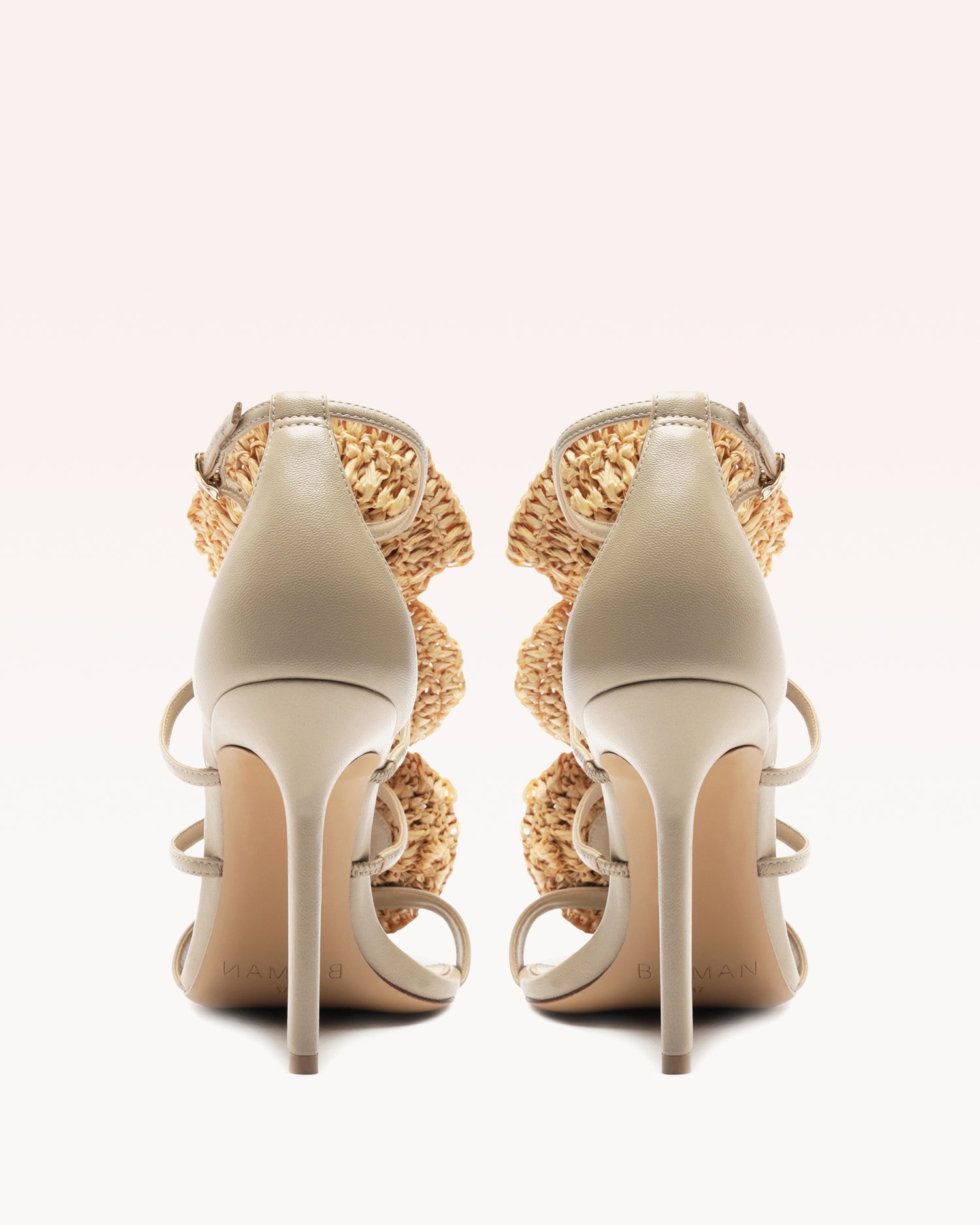 Sadie Flower 100 Raffia Sandals R/25