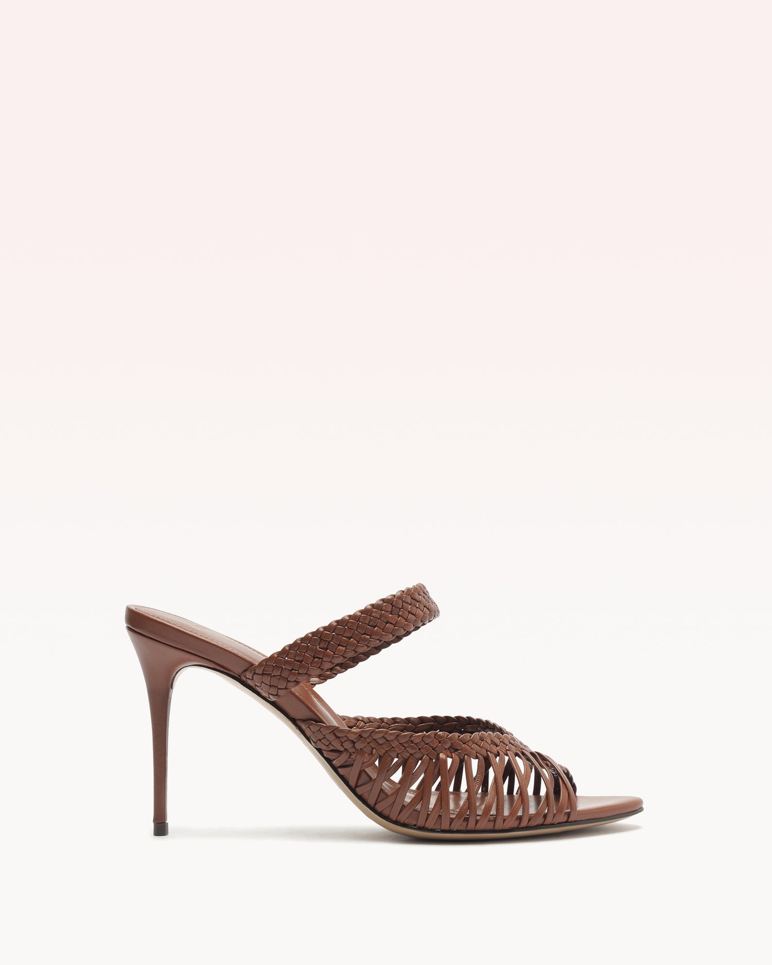 Agatha 85 Chocolate Sandals S/25 35 Brown Leather