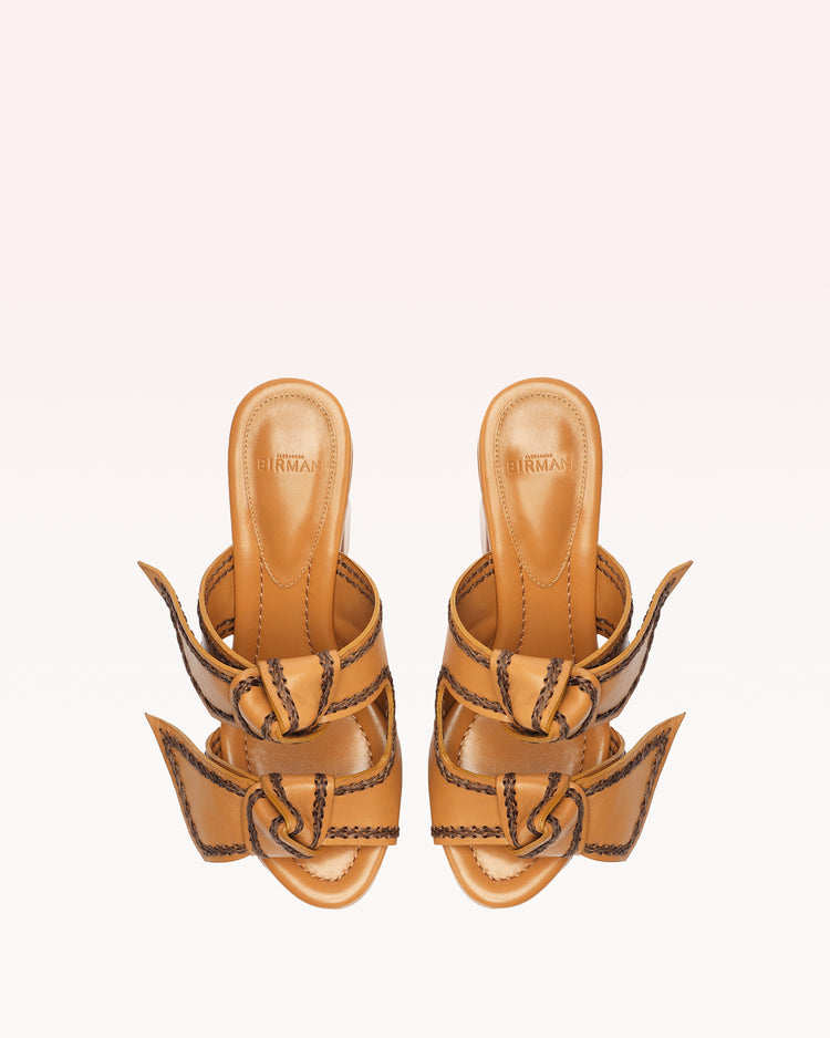 Asymmetric Clarita Platform Butterscotch