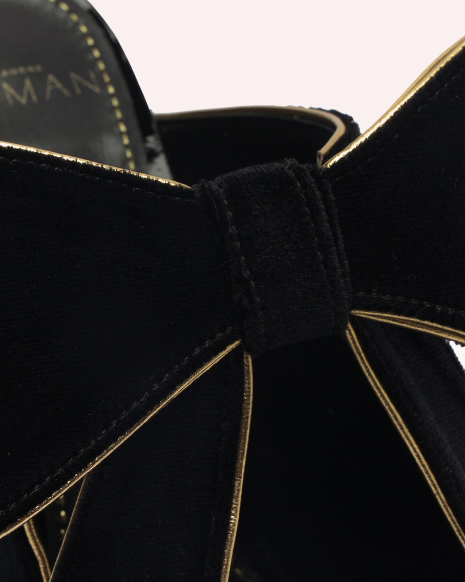 Lupita 85 Velvet Black Sandals F/23