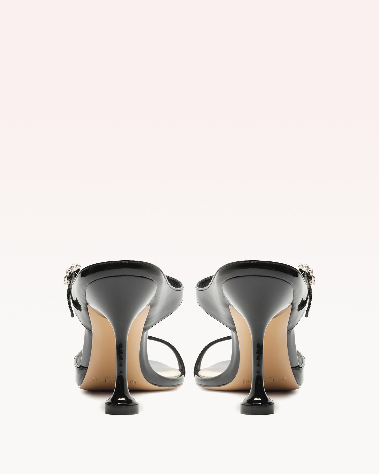 Anastasia 85 Black Sandals P/24