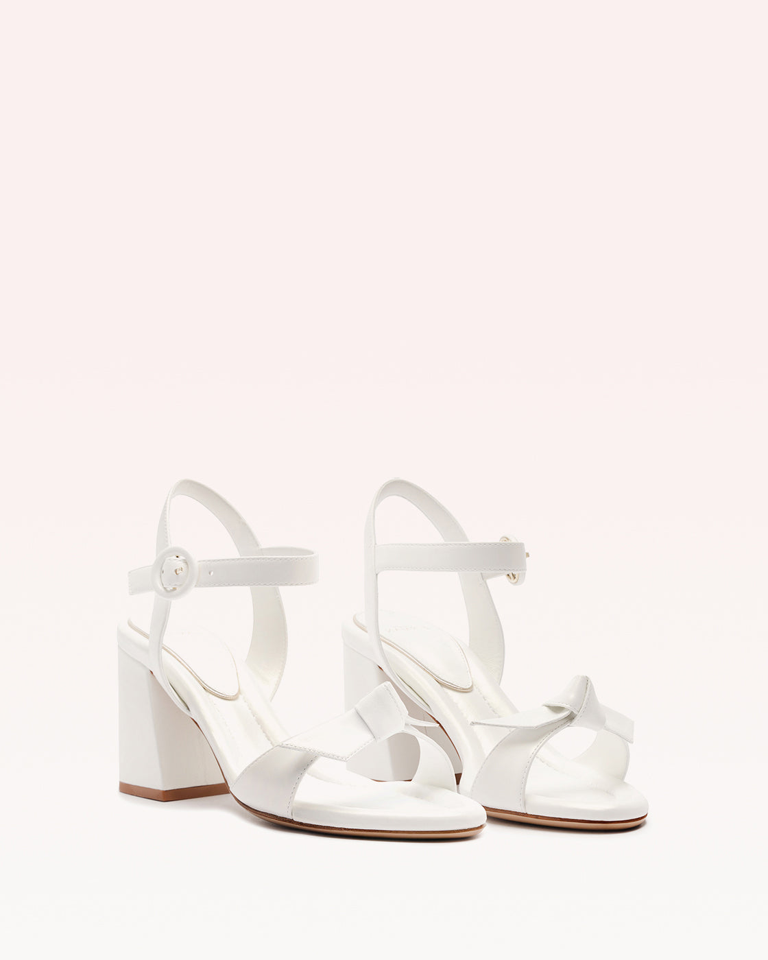 Clarita 75 Flare Bridal Pearl Sandals BRIDAL 25