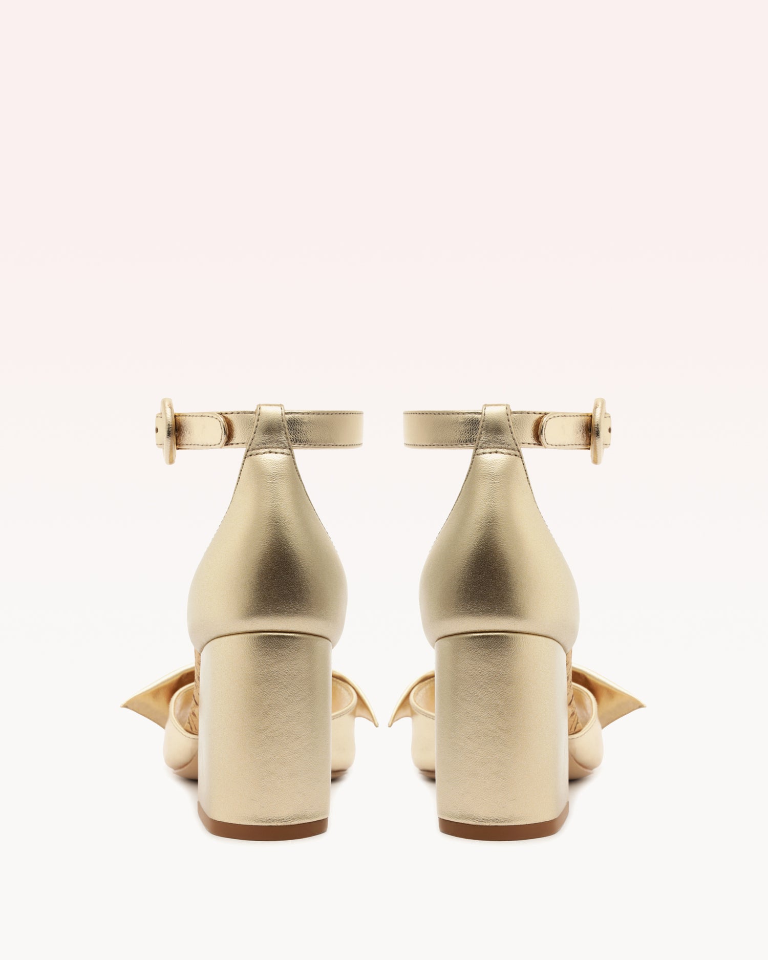 Maxi Clarita Flare 75 Golden Sandals S/25