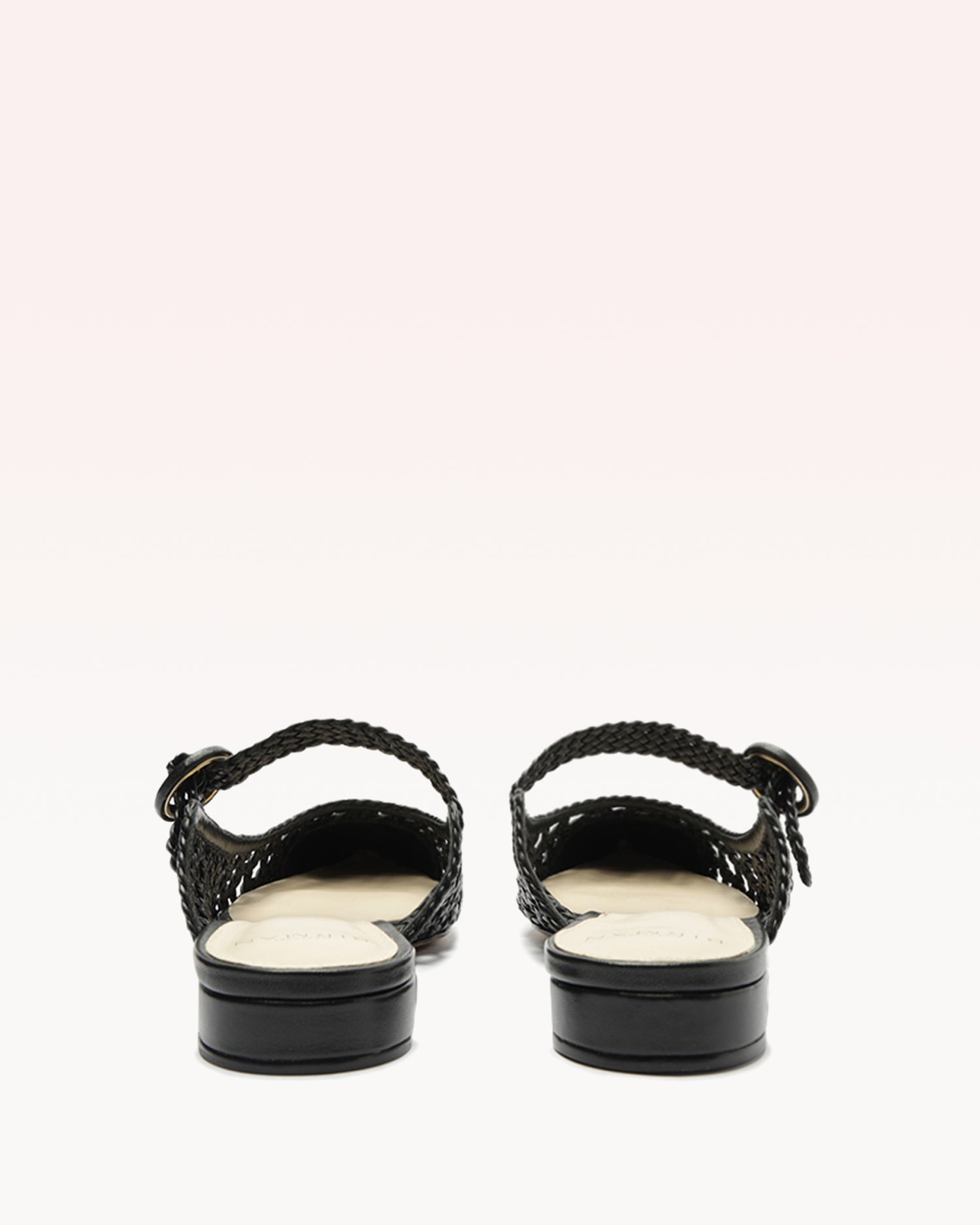 Dallas Mule Black Flats R/24