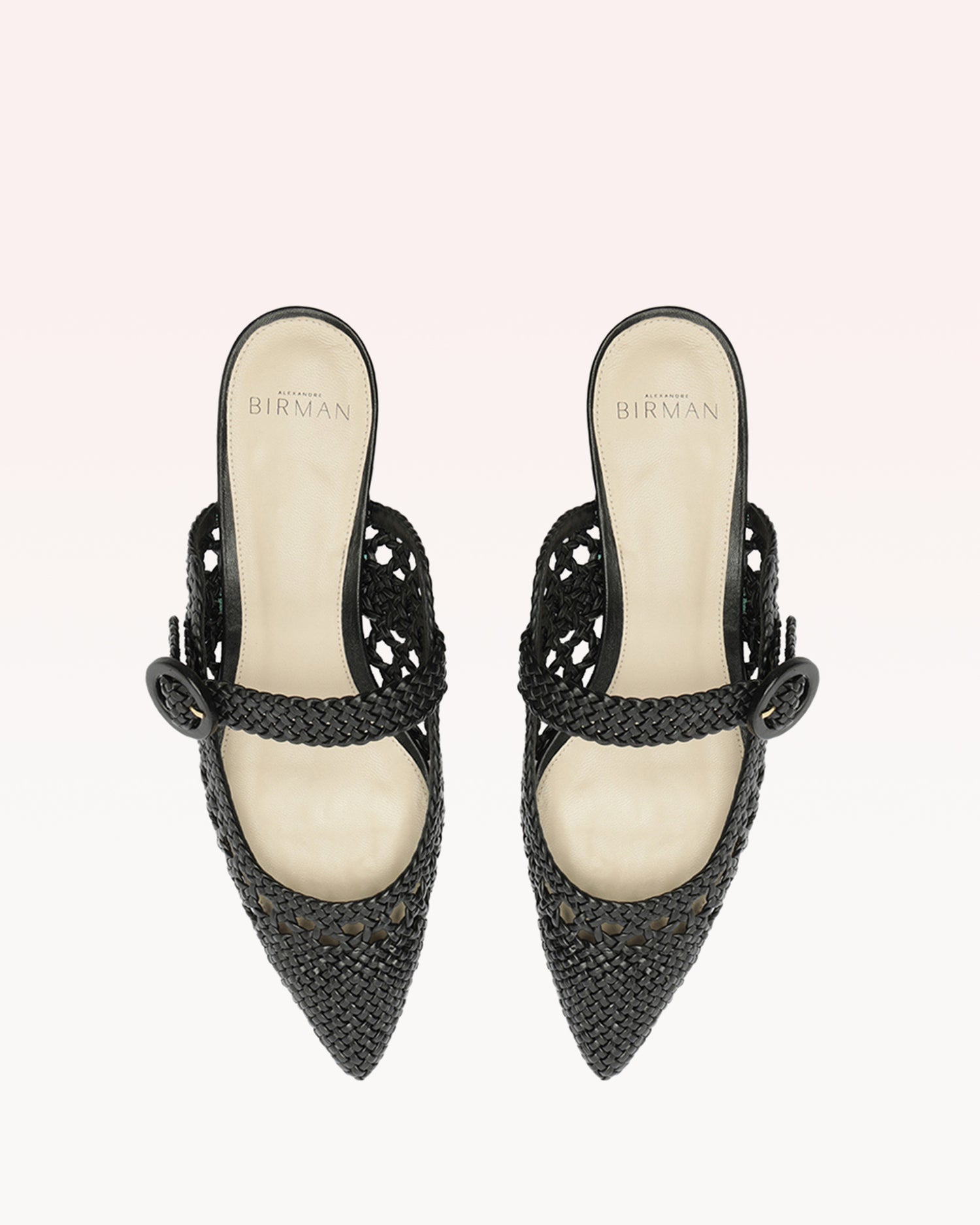 Dallas Mule Black Flats R/24