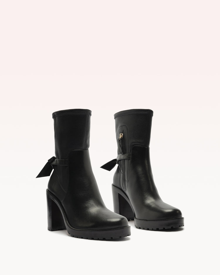Clarita Stretch 90 Bootie Black