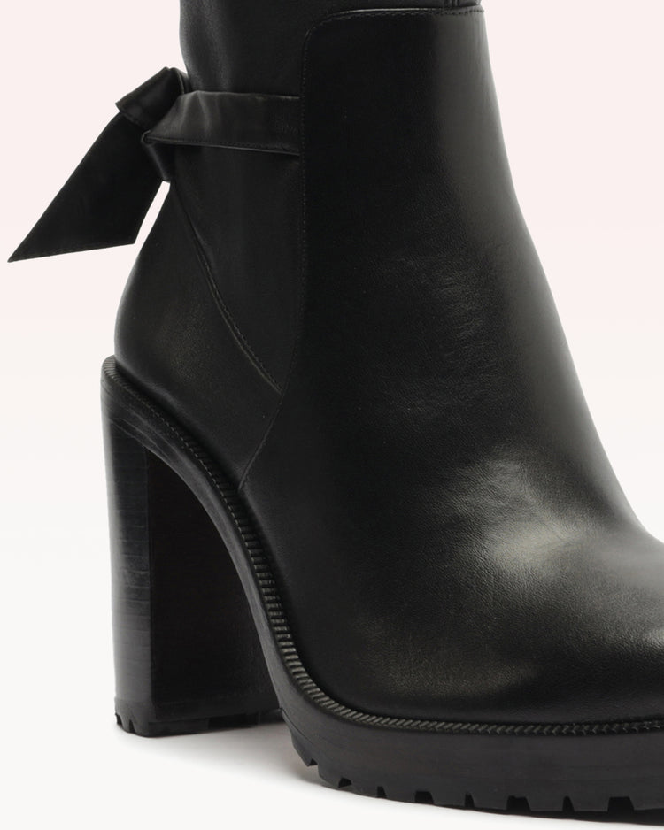 Clarita Stretch 90 Bootie Black
