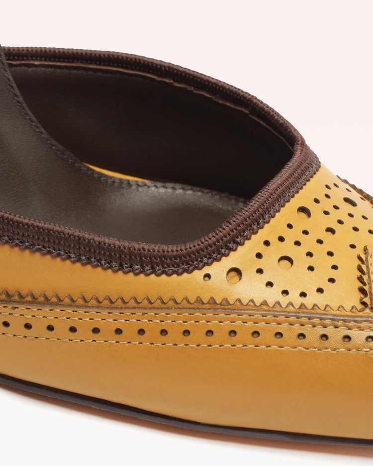Millie 100 Butterscotch Mules F/23