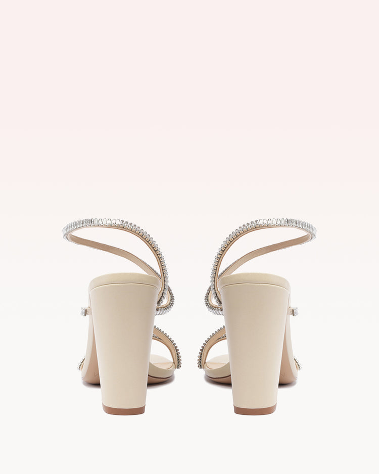 Polly Zircone Block 90 Crystal Sandals R/24
