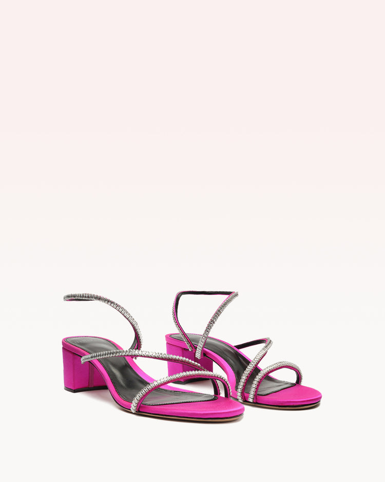 Polly Zircone Block 45 Neon Pink Sandals R/24