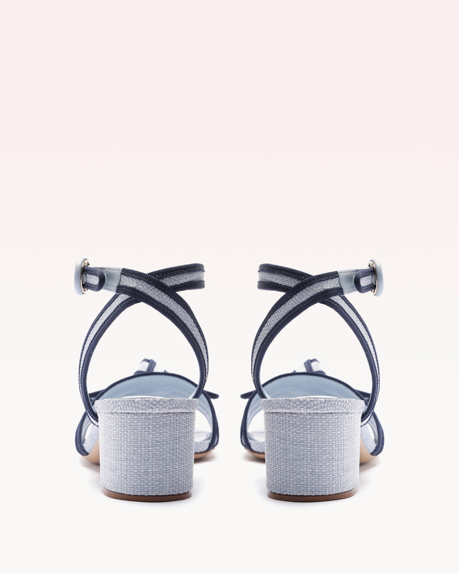 Grosgrain Raffia 45 Sandals R/25