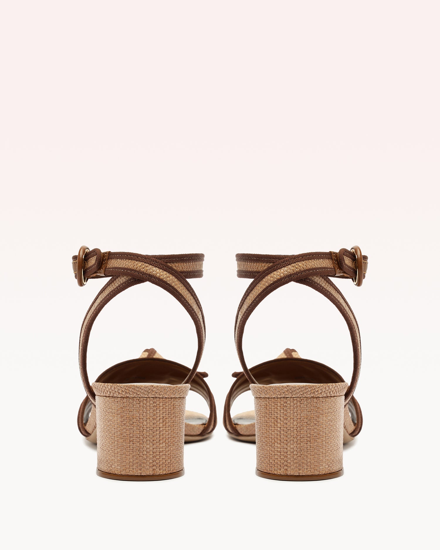 Grosgrain Raffia 45 Sandals R/25