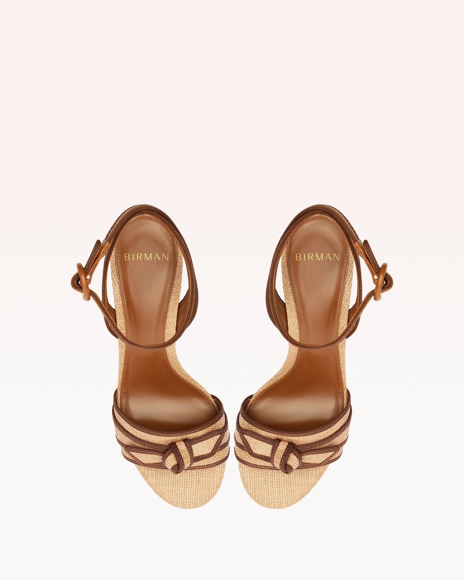 Grosgrain Raffia 45 Sandals R/25