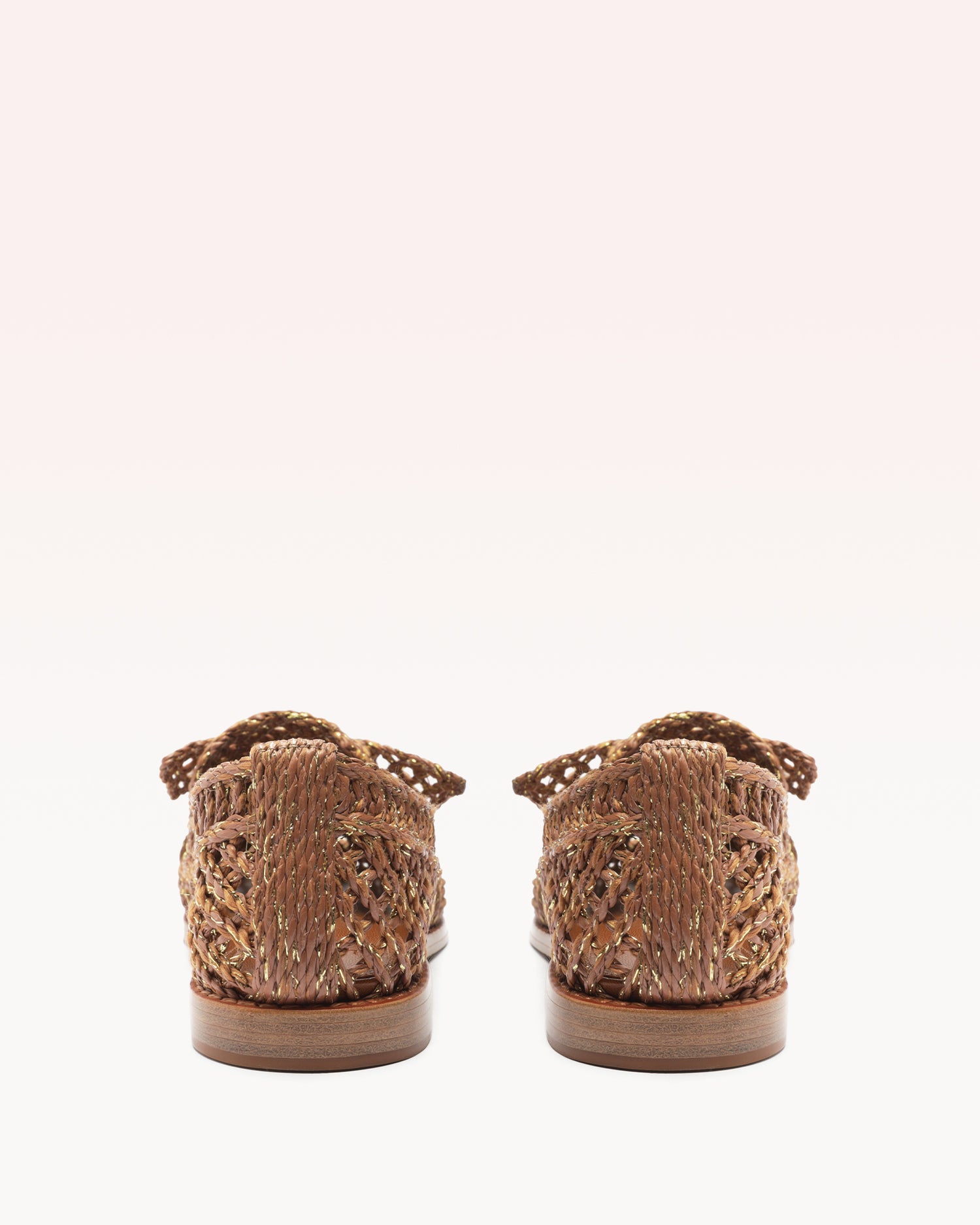 Raffia Penny Loafer Brown Loafers S/24   