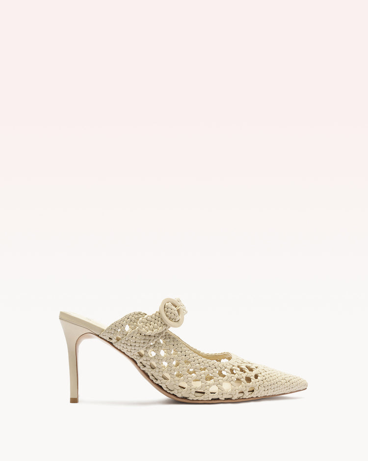 Dallas 85 Mule Dove Sandals R/24 35 Dove Nappa Leather