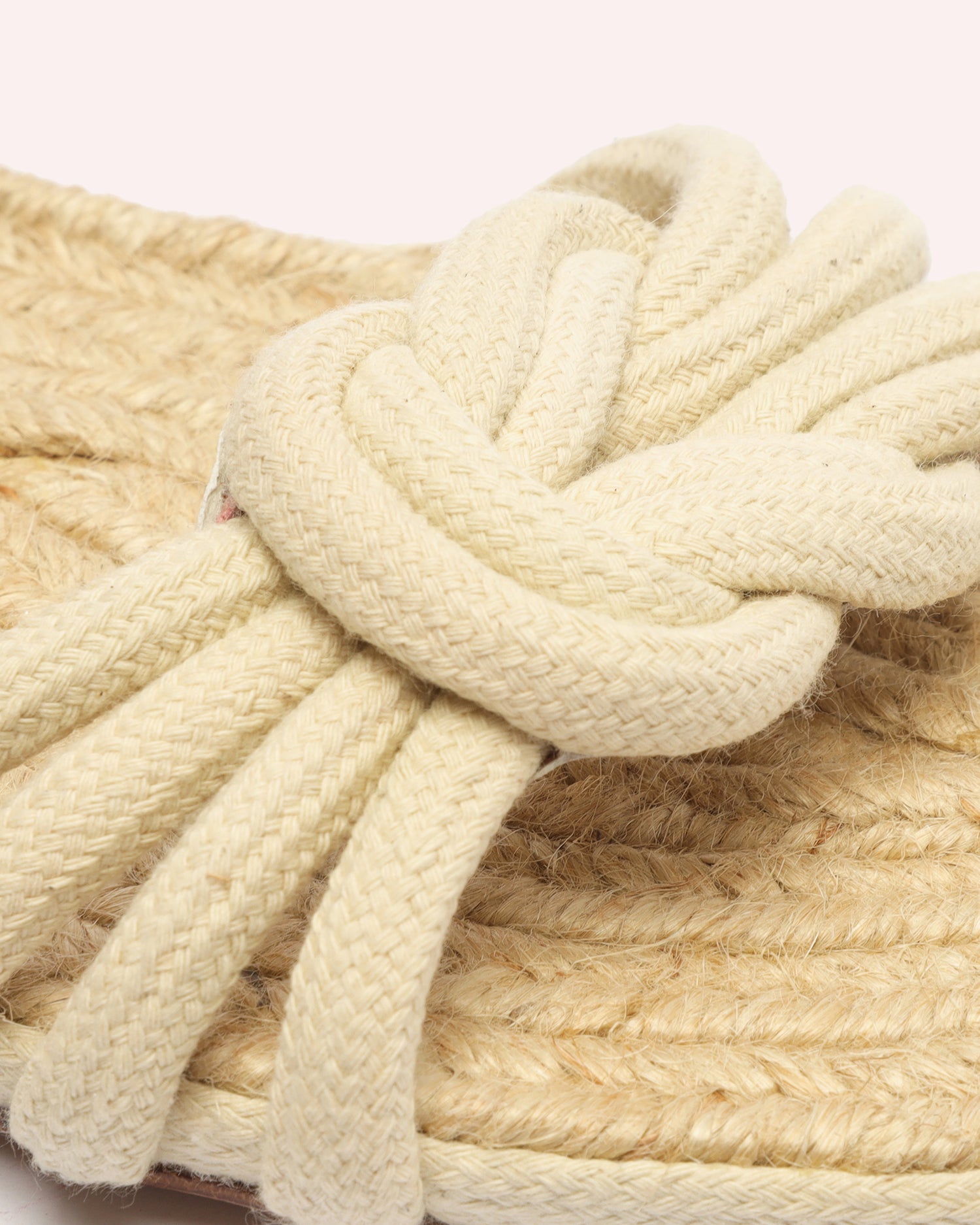 Vicky Rope Flat Dove Flats S/24