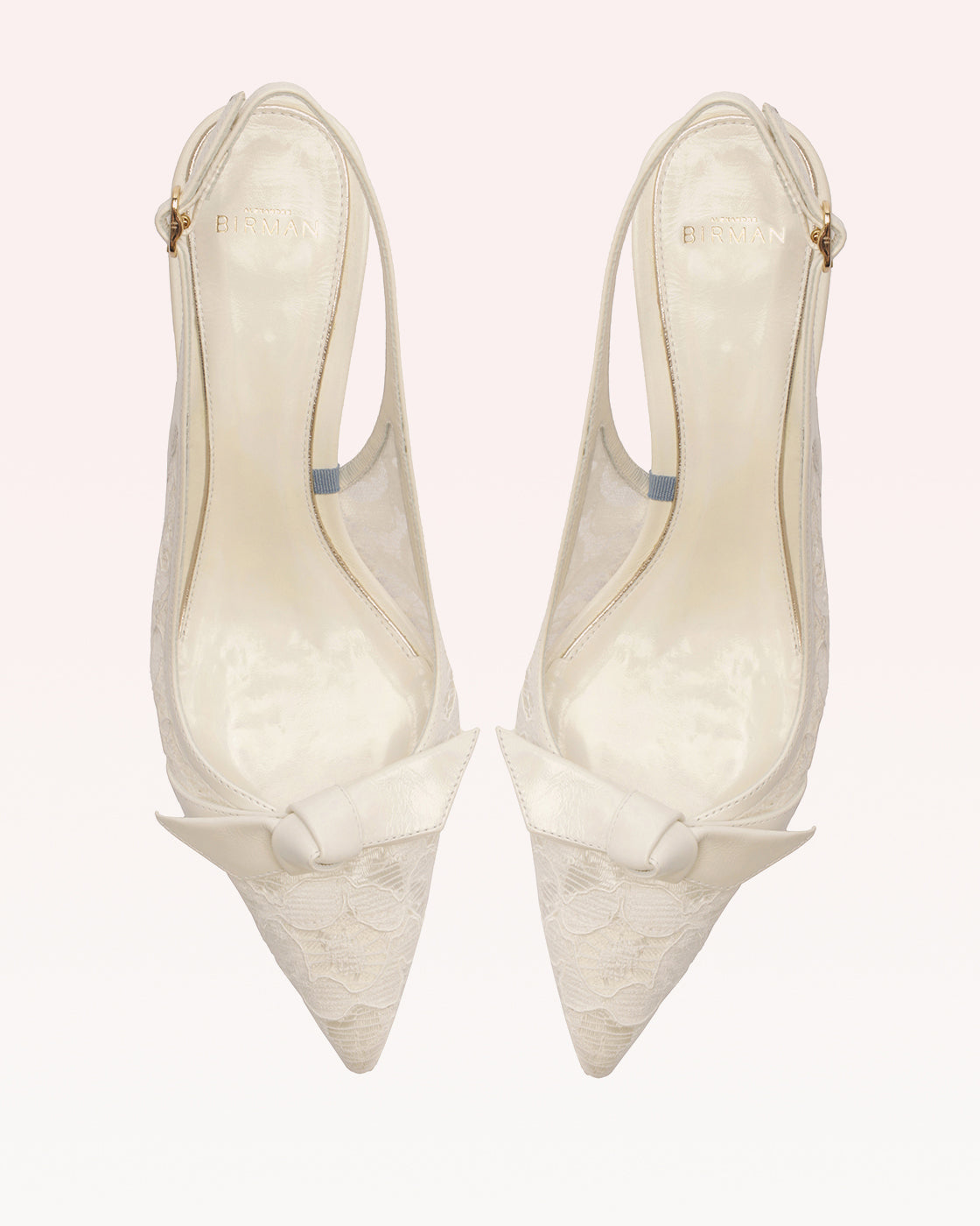 Clarita Classic Slingback 60 Off White Pumps BRIDAL 25