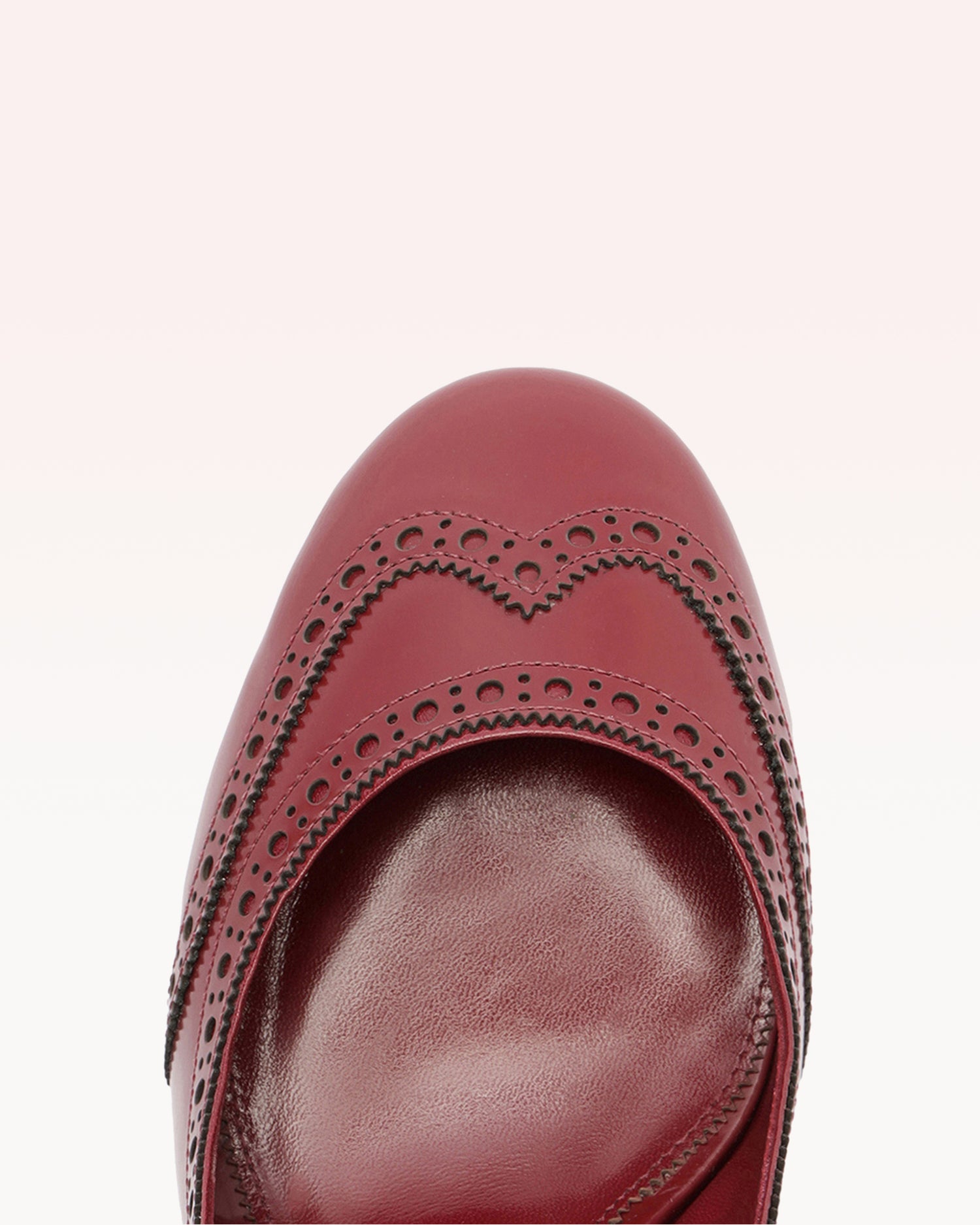 Slingback Brogue 85 Red Pumps P/25