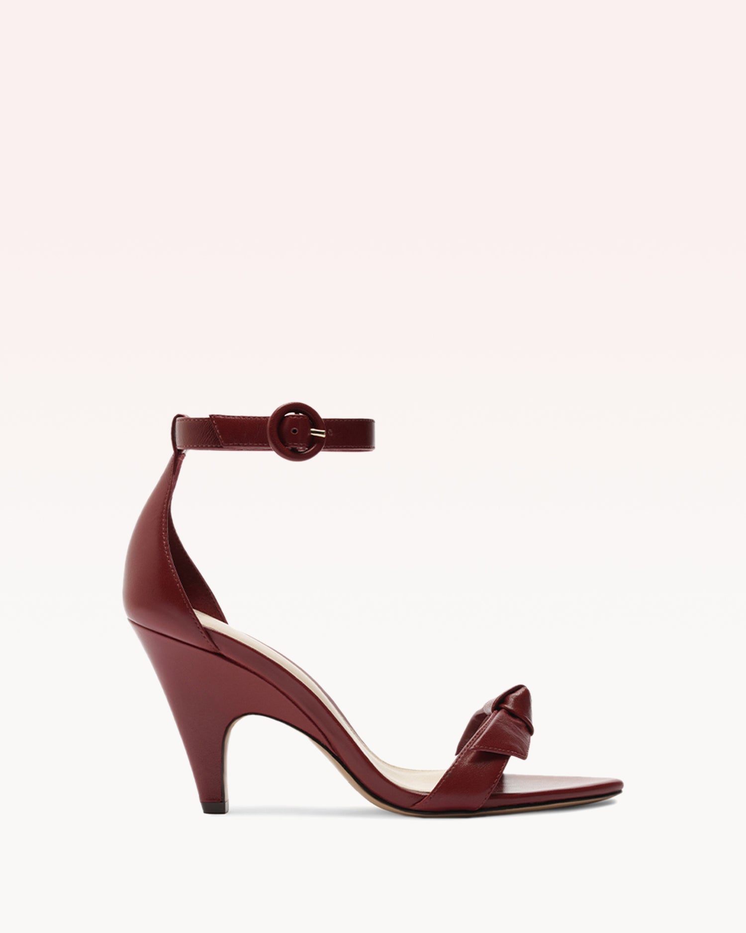 Clarita Frenchie Red Sandals P/25 35 Red Nappa Leather