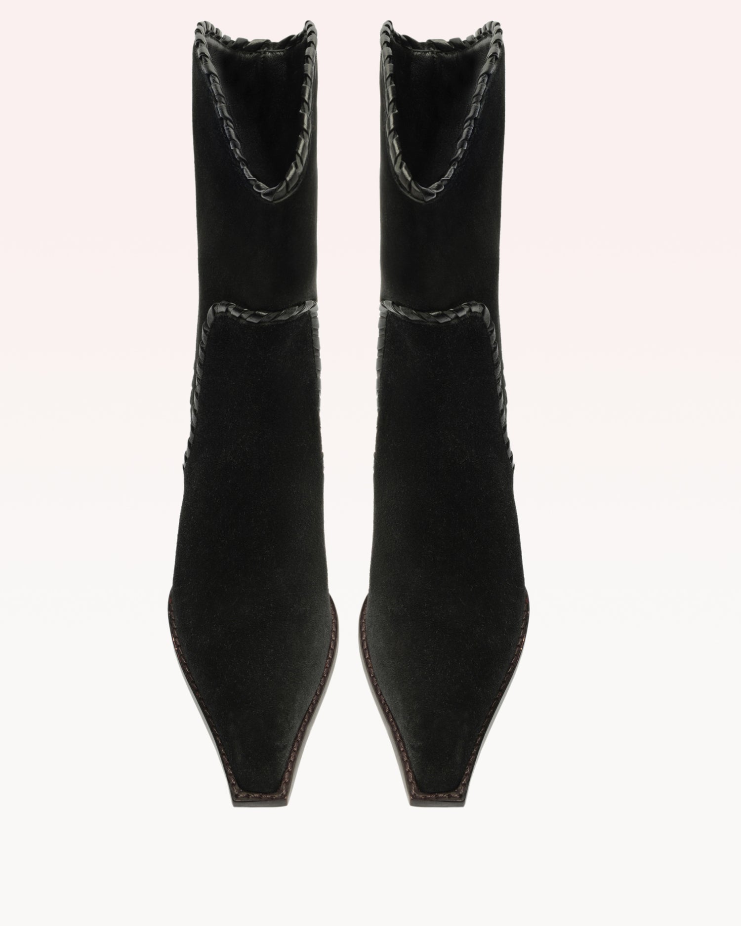 Victoria Bootie Saddle Black Booties F/25