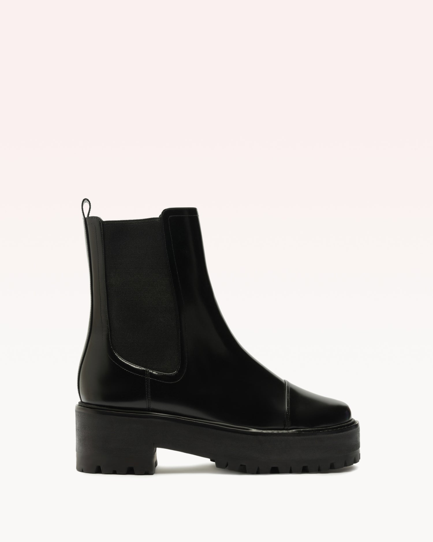 Christina 45 Black Bootie Booties F/25 35 Black Soft Box Leather