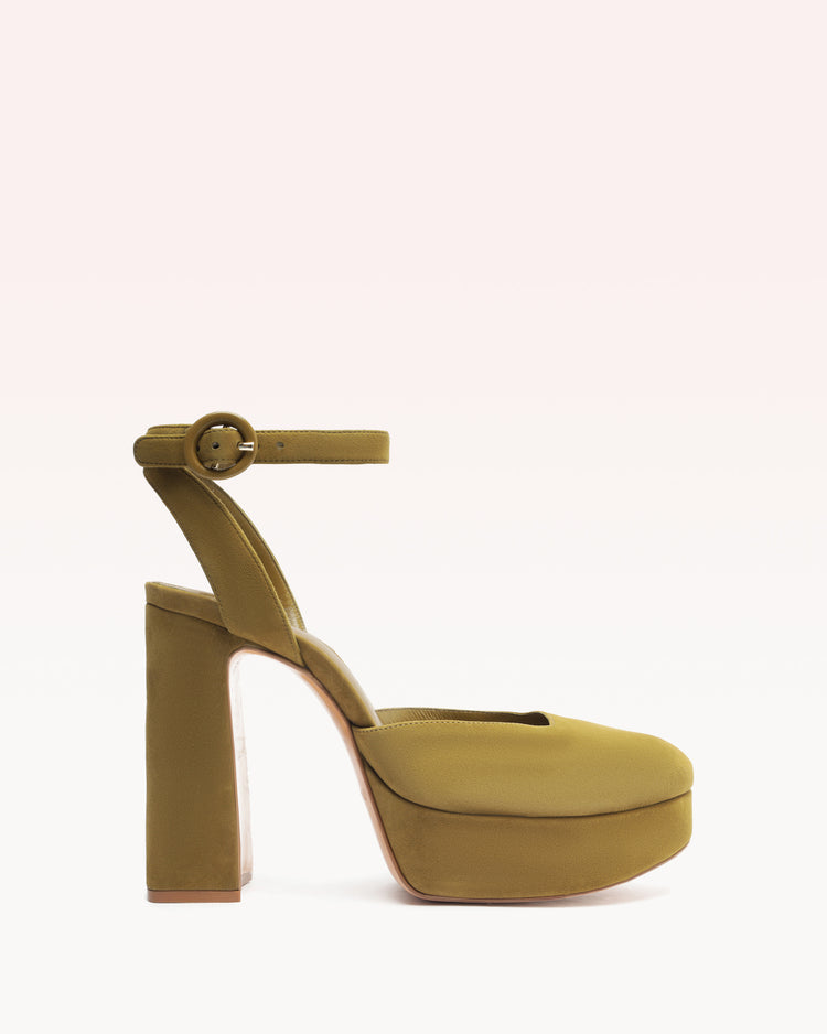 Vita Platform Suede Hunter