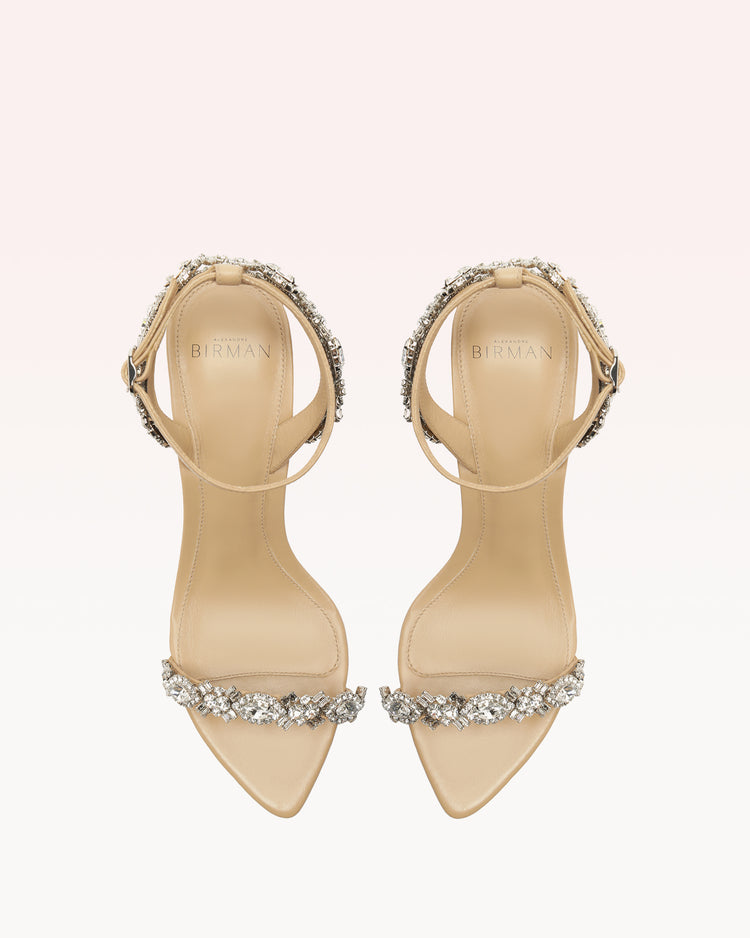 Aurora Crystal 50 Beige Sandals PRE FALL 23