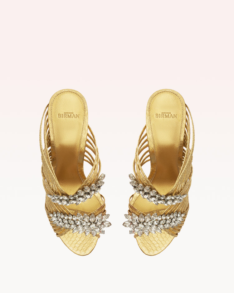 Lisa Crystal 85 Oro Sandals PRE FALL 23