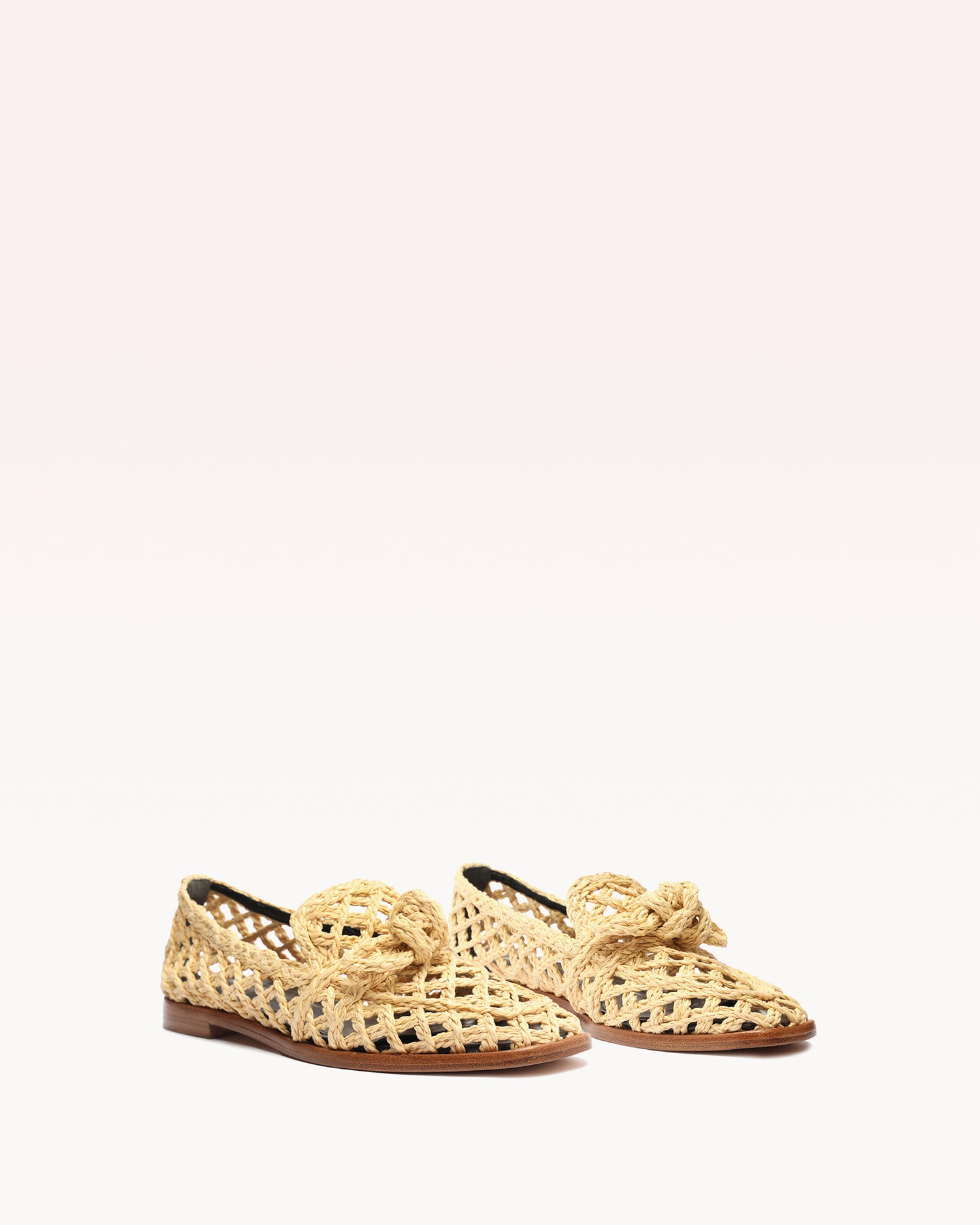 Raffia Clarita Loafer Natural Loafers Resort 23