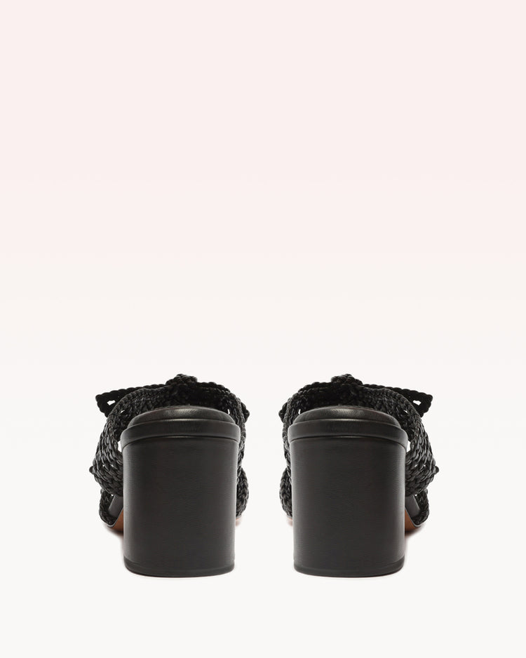 Clarita Intreccio 60 Doppia Soletta Black