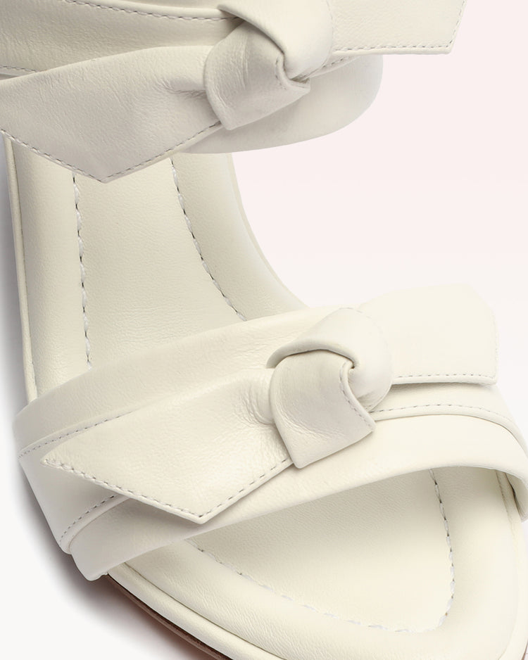 Clarita Doppia Soletta White
