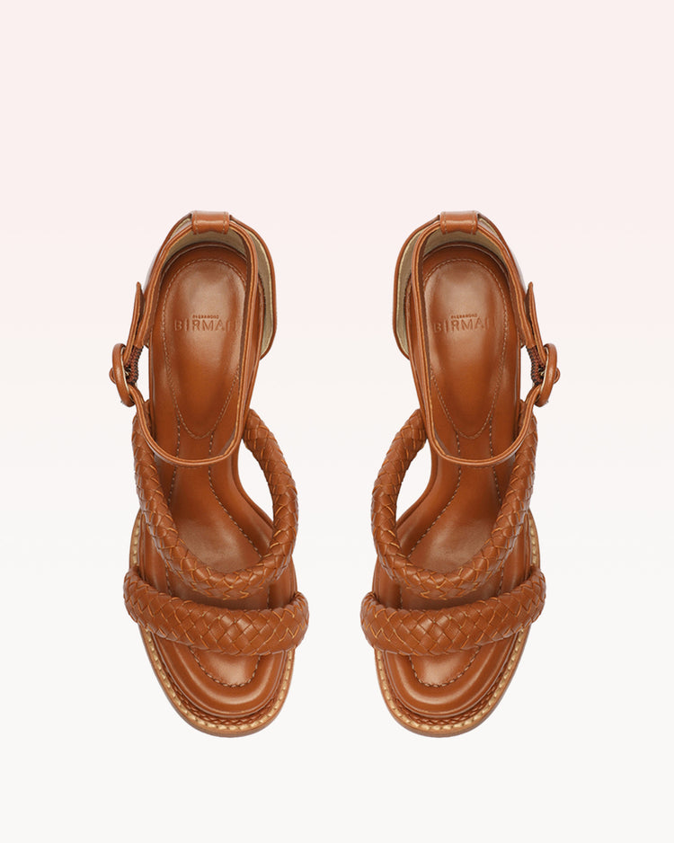 Alessia Platform 120 Cuoio