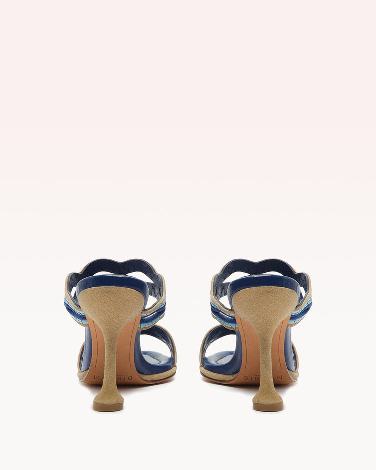 Cassie Mule Multicolor Acqua